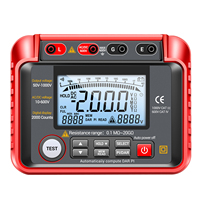 1000V Digital Insulation Resistance Tester 10GΩ Megohmmeter AC DC Voltage Meter with PI DAR Auto Discharge
