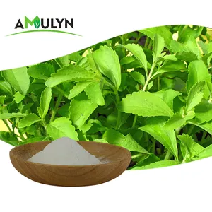 Top 100% extracto puro de Stevia ingrediente alimenticio natural aditivo edulcorante Stevia