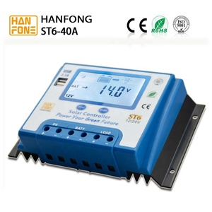 Contrôleur solaire 40a personnalisé 12V/24V contrôleur de charge de batterie solaire hors réseau contrôleur solaire PWM - Product Image 2