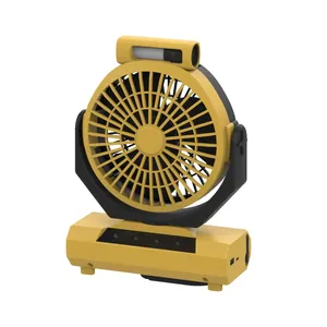 Phổ biến thiết kế Powered Bàn Fan 14 inch chì-axit pin sạc bảng fan đối với nhà văn phòng cắm trại