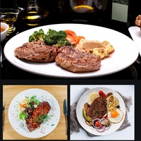 Assiette Ronde en Mélamine Blanche de 8,5 Pouces à Impression Personnalisée pour Restaurants – Vente en Gros Usine