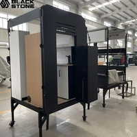Module de conversion tout-en-un pour camping-car, version économique, adaptable aux fourgons Transit Ducato.