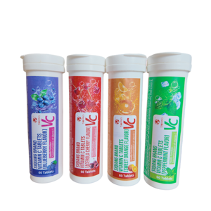 GMP sertifikalı C vitamini % efervesan tabletler yetişkinler için bağışıklığı iyileştirir-yenidoğanlar için değil - Product Image 2