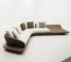 Sofás modernos para sala de estar, móveis para casa, design luxuoso, conjunto de sofás seccionais, sofá de canto moderno, 2024