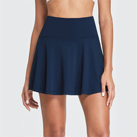 Jupes de Tennis 2 en 1, bas de Fitness, jupe de Sport, sous-vêtements, culotte, Shorts athlétiques pour femmes, short de course et de Yoga