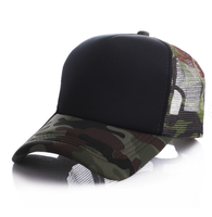 Topi Trucker Klasik Berjaring di Belakang - Bagian Depan Busa, Snapback, Cepat Kering, Dapat Disesuaikan, Topi Baseball Outdoor untuk Pria Wanita Grosir