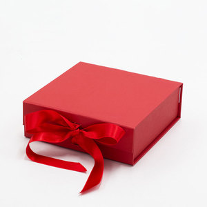 Caja de Regalo Cuadrada Vacía para Cosméticos y Joyería, Caja Magnética Plegable para Regalo del Día de San Valentín - Product Image 5