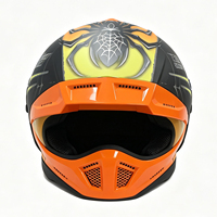 Casque de moto modulaire intégral personnalisable rapide DOT&ECE, double visière, coque légère en ABS, toutes saisons, unisexe adulte, personnalisable