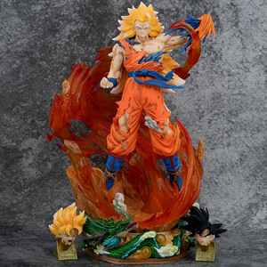 45CM En Gros Dragon Son <span class=keywords><strong>Goku</strong></span> Vegeta Ball DBZ Super Saiyan Japonais Modèle Cadeaux Collection Figurine Jouet PVC Anime Figure - Product Image 6