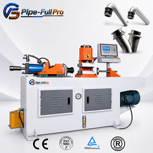 Machine de rétrécissement de tube à tête unique pour tubes en acier de 51 mm, formage hydraulique des extrémités pour cadres de meubles - Product Image 1