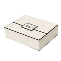 Boîte cadeau magnétique de luxe en gros, design personnalisé, gaufrage, laminage mat avec intérieur en éponge pour l'emballage de cadeaux