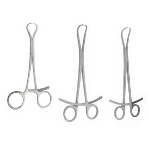 Pinzas Ortopédicas Puntiagudas para Reducción Ósea, Manuales, con Orificio Guía, Instrumento Quirúrgico de Acero Inoxidable - Product Image 1