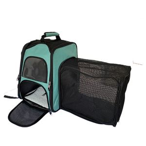 Sac de voyage pliable pour animaux de compagnie, chien ou chat, grande capacité, extensible, avec logo personnalisé de haute qualité - Product Image 1