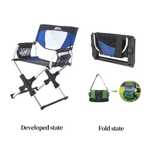 Sedia da Regista Pieghevole <span class=keywords><strong>BRS</strong></span> Personalizzata Nuovo Modello, Sedia Durevole in Alluminio per Pesca e Campeggio, Ideale per Spiaggia e Giardino - Product Image 5