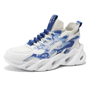 Weshine, zapatillas deportivas informales para correr para hombre, nuevo estilo, zapatillas urbanas para caminar, diseño informal con punta, cómodas para caminar y correr - Product Image 5