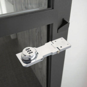 Phổ cửa tấn công tấm với ốc vít thép không gỉ khóa các bộ phận cửa tấn công tấm An toàn Hasp khóa - Product Image 2