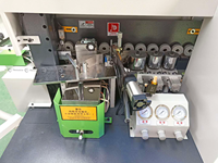 Colle chaude automatique KDT panneau en PVC Machine à bois pré-fraisage tondeuse moteur roulement automatique bord Bander pour le nettoyage