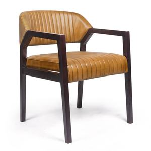 เก้าอี้รับประทานอาหารโครงโลหะสไตล์มินิมอลหุ้มหนัง พร้อมโครงสร้างเสริมความแข็งแรงและเบาะนั่งหนานุ่ม สำหรับใช้ในบ้านและห้องครัว - Product Image 4