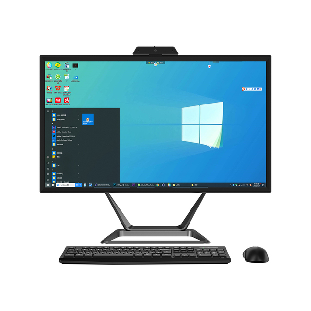 Full Set Desktop Computer Aio 24inch Manufacturer Core I5 Ddr4 8gb Monoblock Desktop Pc All in One Computer Hardware & Software