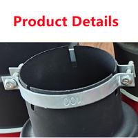 Parafiamme portable pour camions-citernes, extincteur d'étincelles pour camions, bouclier de sécurité anti-feu pour échappement de camion-citerne, parafiamme de capot