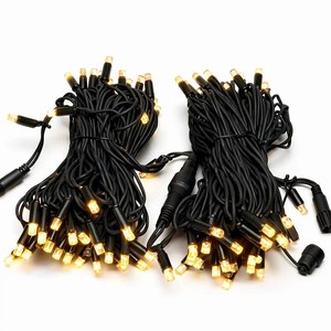 ไฟ LED สายยาวสำหรับตกแต่งต้นไม้ รุ่น ODM OEM IP65 H03RN-F สีดำ ขนาด 5 มม. แสงวอร์มไวท์ 2700K สำหรับพันลำต้น ใช้ไฟ 220V สำหรับสวน ทนฝน ทนหิมะ ใช้งานกลางแจ้งได้อย่างมั่นคง - Product Image 2