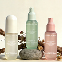 Emballages de flacons de toner pour soins personnels, capacité de 40 ml à 300 ml, flacon pulvérisateur de crème solaire, flacon de parfum personnalisé avec impression de forme sur mesure