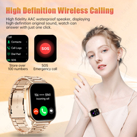 Para LIGE BWQX17 Smartwatch GPS Ubicación Brújula Dial Llamada Monitor de oxígeno en sangre Batería de larga duración para Android Intellect Email