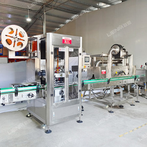 Lienm tay áo Máy dán nhãn với thu nhỏ đường hầm hơi nước nhiệt co lại đường hầm thu nhỏ tay áo chai máy dán nhãn tự động hóa - Product Image 2