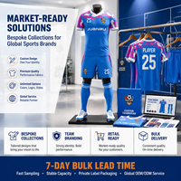 Camisetas de Fútbol Personalizadas de Alta Calidad al por Mayor con Servicios de Personalización de Camisetas de Fútbol para Atletas de Élite, Versión Jugador