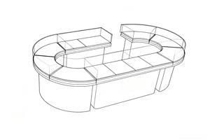 <span class=keywords><strong>Vitrina</strong></span> de Exhibición de Vidrio para Joyería, Diseño Moderno para Kiosco de Centro Comercial, <span class=keywords><strong>Vitrina</strong></span> Personalizada de Lujo para Mostrador de Joyería - Product Image 6