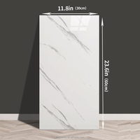 Panneau mural en PVC UV 3D en marbre de conception moderne en gros, panneau mural SPC 4*8 pieds, décoration intérieure