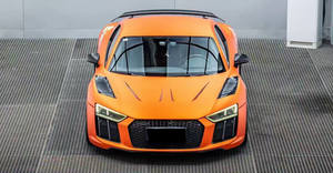 Nuevo Lip Delantero de Fibra de Carbono Seca para <span class=keywords><strong>Audi</strong></span> R8, Protector de Parachoques Pequeño con Recortes para Escape, Instalación con Tornillos, 2017-2024 - Product Image 6