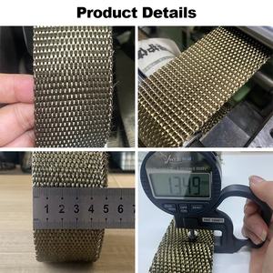 15m x 5cm Manifold Isolamento Térmico Premium Titanium <span class=keywords><strong>Exhaust</strong></span> Header <span class=keywords><strong>Wrap</strong></span> Tape - Product Image 3
