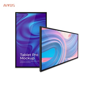 Retail Compact Wall Mounted Advertising <strong>Screens</strong> Ultra Slim <strong>LCD</strong> Contactless Scan High Definition Multi Use on Offer - Product Image 5