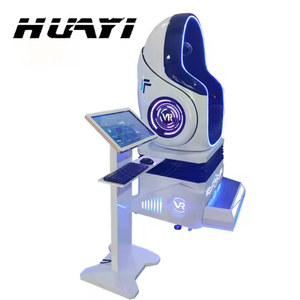 Simulateur de cinéma VR 9D à 2 places en métal pour la maison et <span class=keywords><strong>les</strong></span> centres commerciaux, équipement de salle de jeux pour parcs d'aventure - Chaise œuf 9D et console - Product Image 2