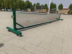 KEAYEE <strong>High</strong> <strong>Quality</strong> <strong>Portable</strong> 22 Ft Movable <strong>Pickleball</strong> Mesh Post With Wheels Customizable Logo For Sports Use - Product Image 3