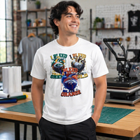 Usine directe faible quantité minimale de commande DTF prêt à presser le fer sur les patchs de transfert de chaleur conceptions personnalisées pour l'impression de t-shirts à capuche