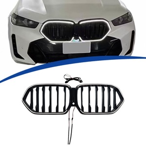 Parrilla Delantera Negra con Luz LED para BMW G06 X6, Compatible con Modelos 2023, 2024 y 2025 - Product Image 1