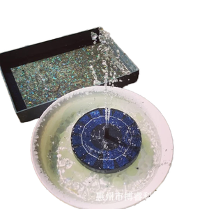 Pompe de fontaine <span class=keywords><strong>solaire</strong></span> à 4 tuyaux fixes LED IP68 Pompe à eau flottante <span class=keywords><strong>pour</strong></span> bain d'oiseaux Aquarium 3.5W <span class=keywords><strong>Panneau</strong></span> <span class=keywords><strong>solaire</strong></span> <span class=keywords><strong>pour</strong></span> jardin - Product Image 3