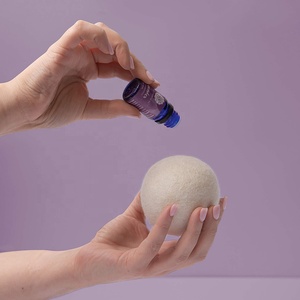 6 Pack XL Organic Premium Reusable Cruelty Free Handmade Fair Trade No Lint Fabric Softener Color <b>Wool</b> Dryer <b>Balls</b> - Product Image 4