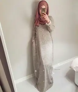 Мусульманская одежда для фитнеса, абайя, Дубай, мусульманская женская абайя, мусульманский свитер с капюшоном, платье