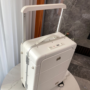 Set di <span class=keywords><strong>Valigie</strong></span> Alla Moda 20/24/28 Pollici, 3 Pezzi <span class=keywords><strong>Dimensioni</strong></span> Standard Internazionali, Valigia con Cerniera in PC Modello Trendy - Product Image 6