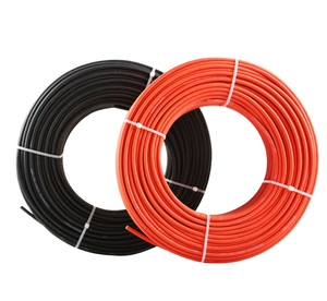 Высокое напряжение/низкое напряжение XLPE 35 мм 4-жильный алюминиевый силовой кабель 4/6/10 квадратный фотоэлектрический провод для промышленного использования Солнечный PV кабель - Product Image 1