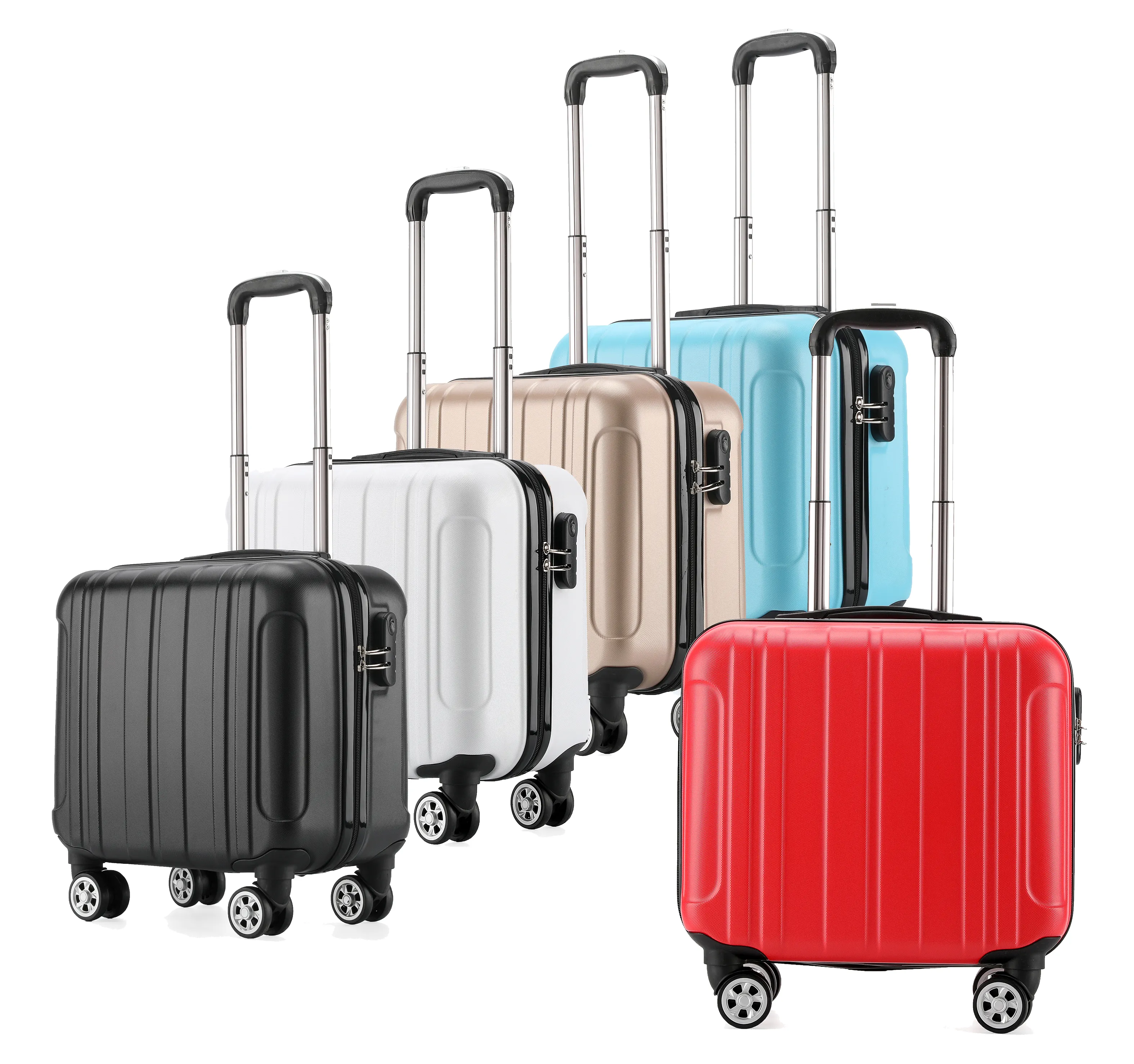 Borsa da viaggio di alta qualità Abs impermeabile per il bagaglio a mano con custodia rigida con Password Trolley