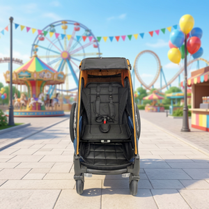 Remolque Infantil de Aleación de Aluminio Serie KS-200 para Exploración Urbana, con Suspensión Independiente y Enganche de Liberación Rápida para Aventuras Urbanas - Product Image 4