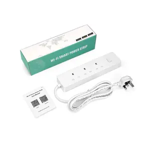 WiFi Power Strip 3 outlets with 2 USB Ports,equipped with ETL certified surge protection shields,control from anywhere