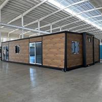 Maison mobile modulaire extensible, étanche et économe en énergie, en acier anticorrosion, préfabriquée, pour usage en station balnéaire