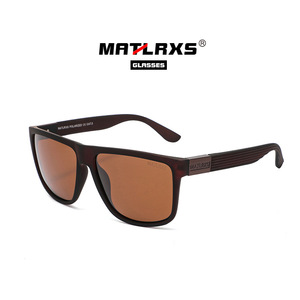 <b>Sunglasses</b> Men <b>Square</b> Full Rim Polarized UV400 Anti Glare Driving Retro Style - Product Image 4