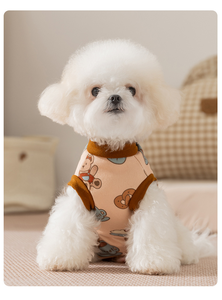 Traje de esterilización para mascotas, ropa interior holgada para perras, protectores de vientre para dormir que previenen el resfriado, protectores de vientre cómodos - Product Image 5