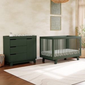 <span class=keywords><strong>Table</strong></span> à <span class=keywords><strong>langer</strong></span> moderne du milieu du siècle pour bébé avec armoire de rangement à 3 tiroirs <span class=keywords><strong>amovible</strong></span> anti-basculement de sécurité - Product Image 3